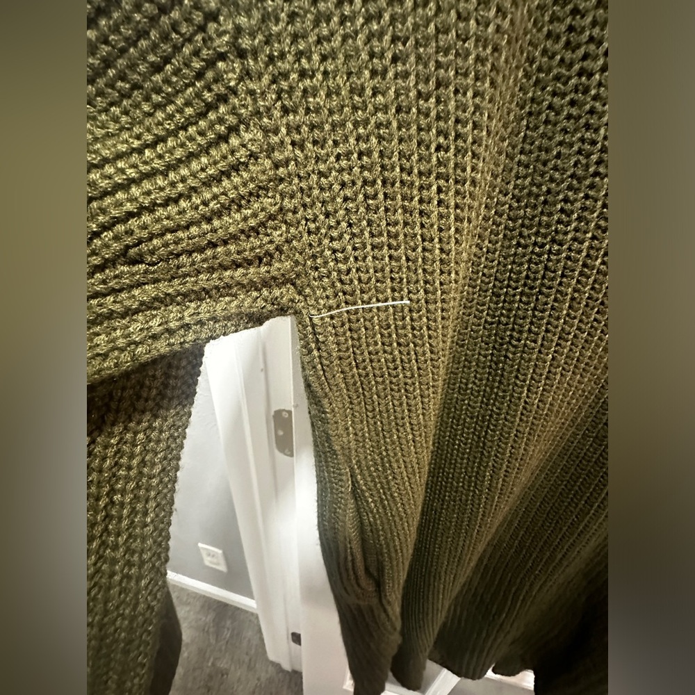 NWOT RD Style Oversized Button Down Sweater - Picture 3 of 5
